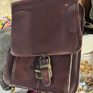 Men's Brown Leather Bag
